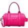 Marc Jacobs The Leather Mini Duffle Bag - Hot Pink