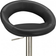 NetFurniture Lunar Adjustable Black Seating Stool 81cm