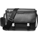 Michael Kors Hudson Pebbled Leather Messenger Bag with Pouch - Black