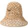 Prada Crochet Hat - Tan/Black