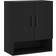 BERKFIELD HOME Engineered Wood Black Wall Cabinet 60x70cm