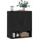 BERKFIELD HOME Engineered Wood Black Wall Cabinet 60x70cm