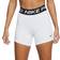 Nike Women's Pro 365 5" Shorts - White/Black