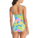 Bleu Rod Beattie Spring It on Shirred Bandeau One Piece Swimsuit - Multi