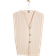 River Island Plisse Waistcoat - Beige