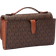 Michael Kors Jet Set Travel Medium Logo Smartphone Crossbody Bag - Luggage