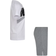 Nike Little Boy's Split Futura Swoosh T-shirt & Shorts Set 2-piece - Carbon Heather