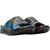 Hoka Ora Recovery Slide Swirl - Black/Dive Blue