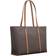 Michael Kors Temple Large Signature Logo Tote Bag - Brn/Acorn