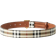 Burberry Check & Leather TB Belt - Archive Beige/Light Gold