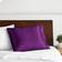 Bare Home Mulberry Silk Pillow Case Purple (91.4x50.8cm)