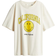 H&M Ladies Oversized Printed T-shirt - Cream/Smiley