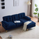 Simplie Fun Couches For Living Room Blue Sofa 210.8cm 3 Seater