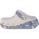 Crocs Classic Crush Clog - White/Multi Butterfly