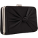 Phase Eight Satin Clutch Bag - Black