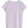 Lindex KId's SS Ribbed Top - Light Dusty Lilac (111949524)