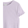 Lindex KId's SS Ribbed Top - Light Dusty Lilac (111949524)