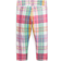 Polo Ralph Lauren Toddler Madras-Print Performance Crop Leggings - Pastel Madras with Sweet Corn