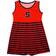 Vive La Fete Toddler Orange Striped Tank Top Dress - Syracuse Orange