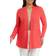 Anne Klein Plus Monterey Open-Front Cardigan - Red Pear