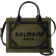 Balmain B Army Small Shopper Bag - Khaki/Black