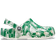 Crocs Toddler Classic Duke Print Clog - Green Ivy