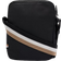 BOSS Crossbody Bag with Contrast Logo and Signature-Stripe Strap - Black
