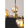 Halo Design Atom Mini Antique Brass Pendant Lamp 45cm