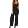 Only Cali Tie Belt Jumpsuit - Black