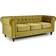 Rosdorf Park Chesterfield Gold Sofa 209cm 3 Seater