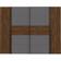 Zipcode Design Debarr 4 Door Brown/Grey Wardrobe 270.3x210cm