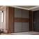 Zipcode Design Debarr 4 Door Brown/Grey Wardrobe 270.3x210cm