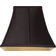 Springcrest Square Curved Bavarian Black Small Shade 27.9cm