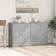 vidaXL Engineered Wood Concrete Gray Sideboard 60x70cm 2pcs