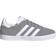 Adidas Junior Gazelle Shoes - Grey Three/Cloud White/Gold Metallic