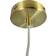 DYBERG LARSEN Silvia D25 Opal/Brass Pendant Lamp 25cm