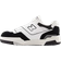 New Balance Little Kid's 550 Bungee Lace with Top Strap - White/Black/Rain Cloud