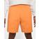 Nike Solo Swoosh Fleece Shorts - Vivid Orange/White