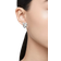 Swarovski Disney Mickey Mouse Stud Earrings - Silver/Transparent