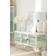 Sklum Vertal Beige/Cream Glass Cabinet 120x66cm