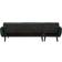 Premier Housewares Serene Green Sofa 269cm 3 Seater