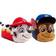 Josmo Toddler Paw Patrol Chase & Marshall Head Slippers - Red