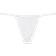 PINK V-String Panty - Optic White Pointelle