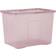 Wham Crystal Set Pink Storage Box 80L 4pcs