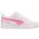 Puma Youth Rebound V6 Lo - White/Fast Pink/Whisp Of Pink