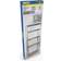 Kinzo Wood Stainless Steel Brown/Silver/Chrome Shelving System 75x172cm