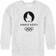 Olympics Paris 2024 Games Logo Crew Neck Sweater Grey Kids