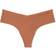 PINK No Show Thong Panty - Caramel