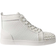 Christian Louboutin Lou Spikes Orlato Studded High-Top M - White