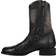 Ferrini Winston Alligator Print Round Toe Cowboy Boots Black